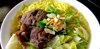 Beef Mami Noodle Soup