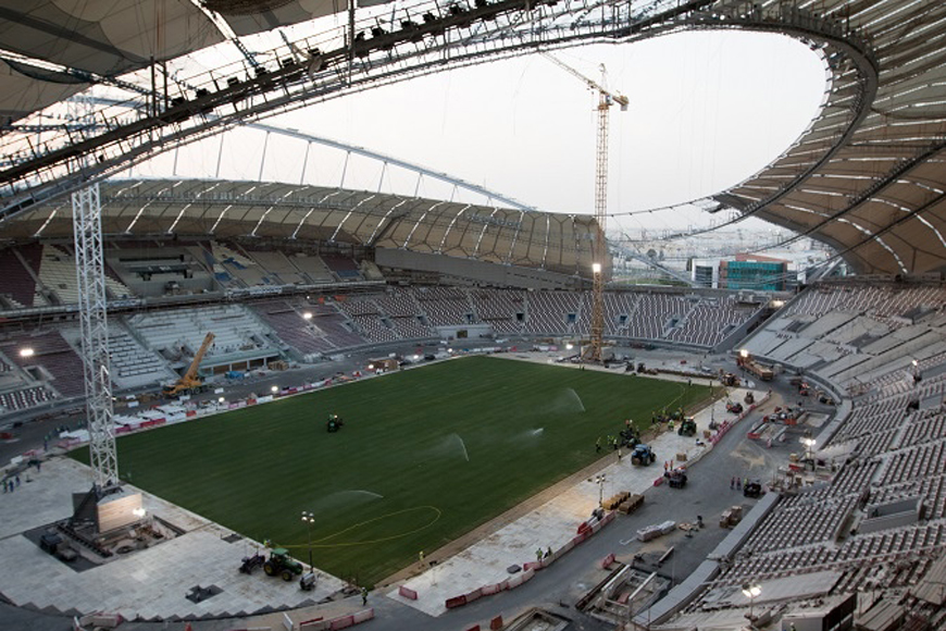Sneak Peak of Qatar's First 2022 FIFA World Cup Stadium - Welcome Qatar
