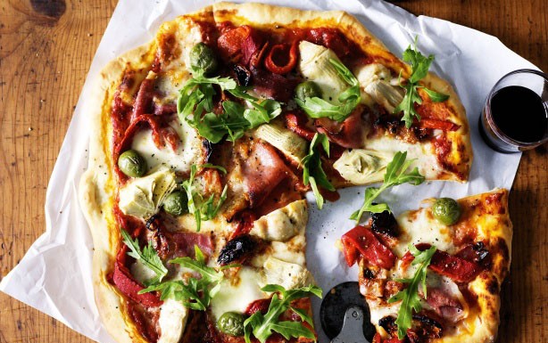 Antipasto pizza