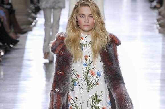 Suzy Menkes at London Fashion Week