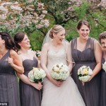 89-year-old woman serves as a bridesmaid