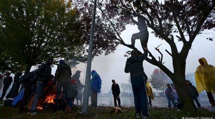Slovenia blocks flow of migrants