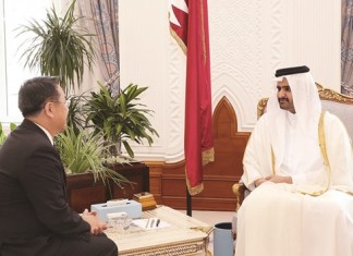 Deputy Emir meets Thai envoy