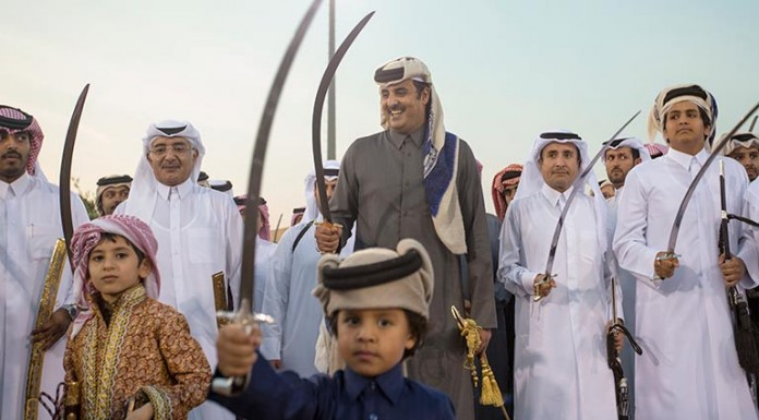 Emir in National Day Celebrations