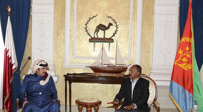 Emir Meets President of Eritrea Emir Meets President of Eritrea
