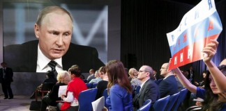 Putin basks in the limelight