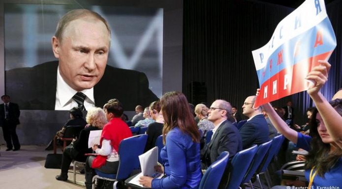 Putin basks in the limelight