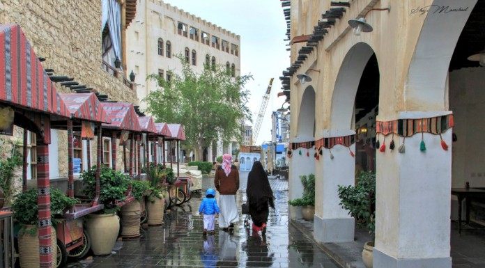Heavy rains in Qatar