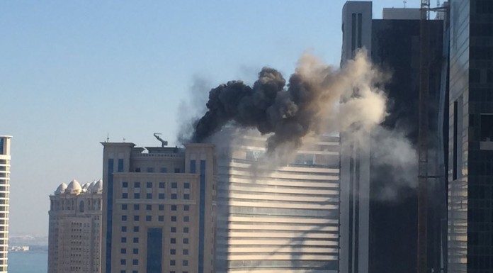 Fire forces evacuation of Qatar’s Retaj