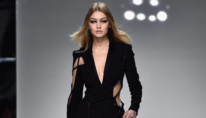 Gigi Hadid Is Back on the Versace Runway