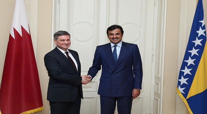 Emir, Bosnian President Hold Official Talks Emir, Bosnian President Hold Official Talks