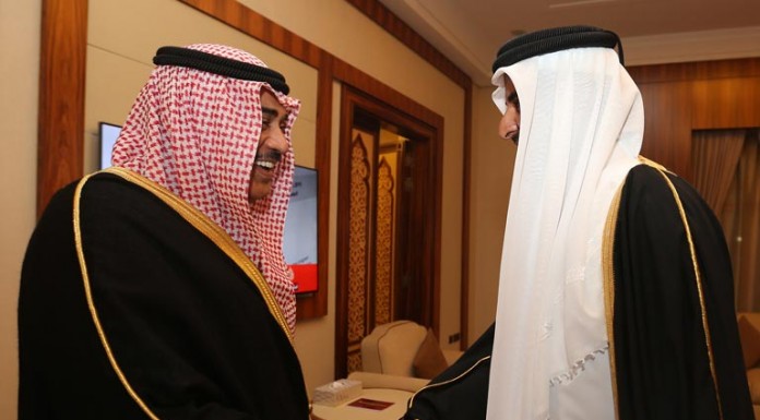 Emir Meets Kuwait's First Deputy Prime Minister