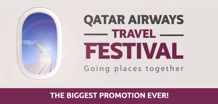 Qatar Airways Launches ‘Travel Festival’ Qatar Airways Launches ‘Travel Festival’
