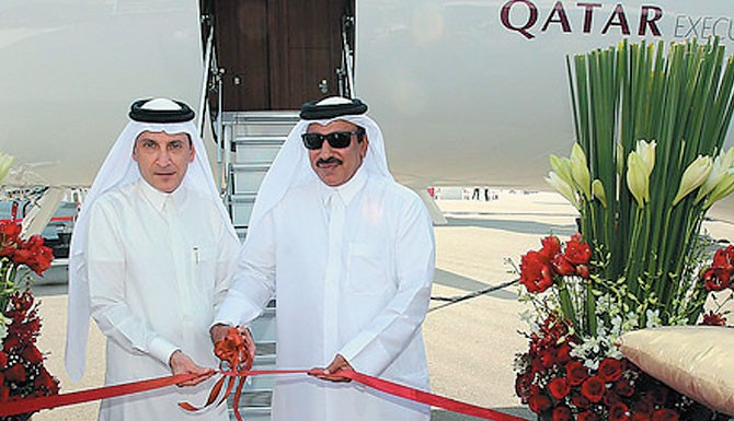 Qatar Executive displays new Gulfstream G650ER
