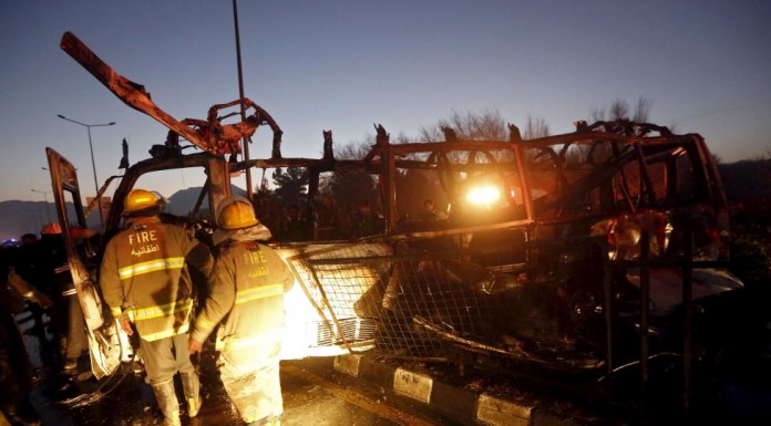 Suicide bombing in Afghan capital
