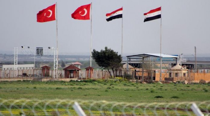 Turkish school hit by cross-border