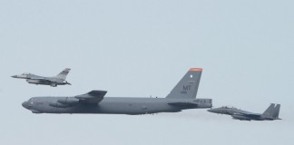 US bomber flies over S. Korea