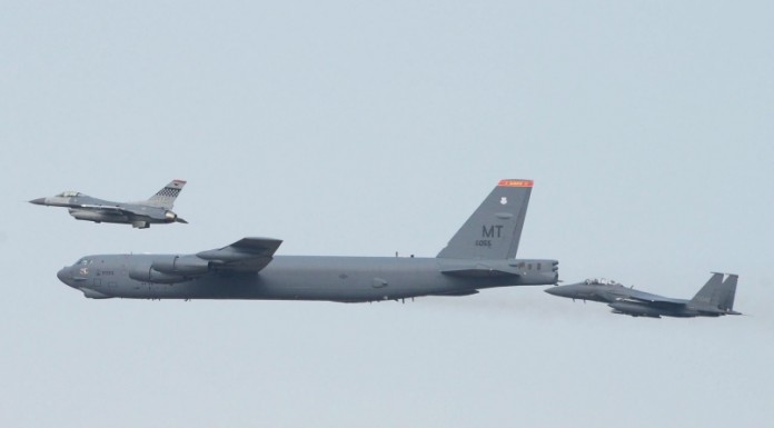 US bomber flies over S. Korea US bomber flies over S. Korea