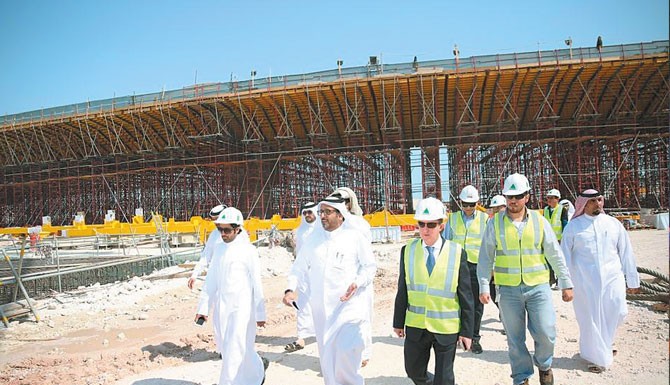 CMC team visits Lusail Expressway Project CMC team visits Lusail Expressway Project