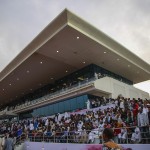 Crowds in Qatar cheer on favorite horses