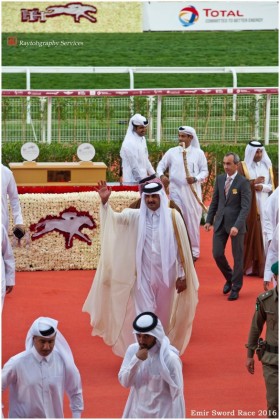 Crowds in Qatar cheer on favorite horses at Emir’s Sword tournament