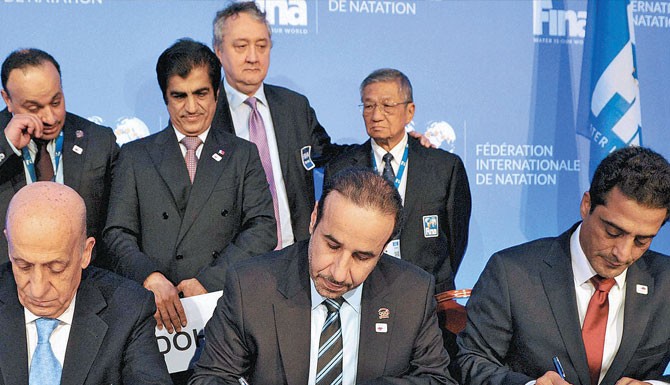 Doha to host 2023 FINA Doha to host 2023 FINA