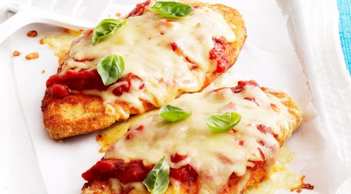 Easy chicken parmigiana Easy chicken parmigiana