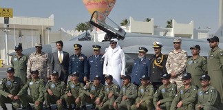 Emir Attends PAF Military Air Parade
