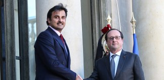 Emir, French President Hold Talks