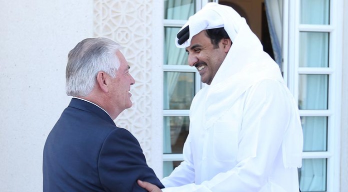 Emir Meets Chairman of Exxon Mobil Corporation
