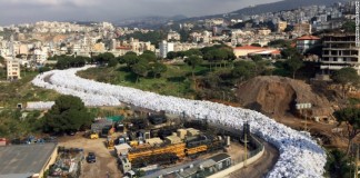 'River of trash' chokes Beirut suburb