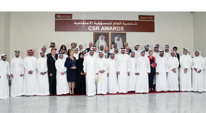 Sheikh Joaan Awarded CSR Person of 2015 Sheikh Joaan Awarded CSR Person of 2015