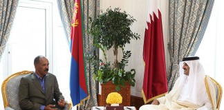 Emir Meets President of Eretria