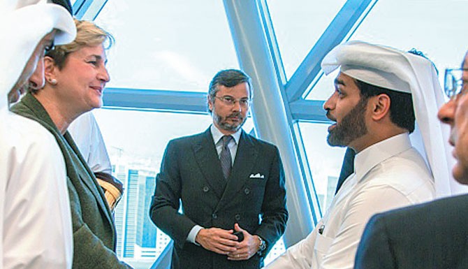 Italian minister visits SC to see Qatar’s preparation Italian minister visits SC to see Qatar's preparation