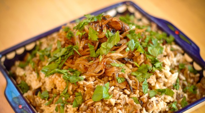 Lentil and Rice Pilaf