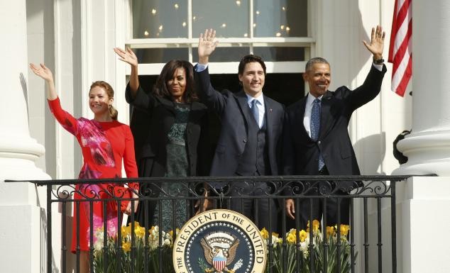 Obama, Trudeau mark better Canada ties with climate