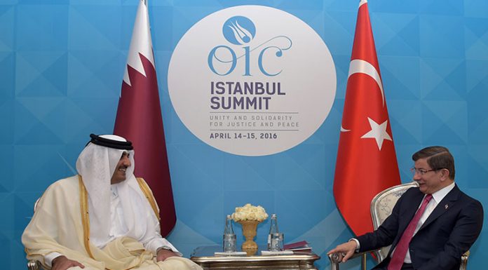 HH the Emir Meets Turkish Prime Minister HH the Emir Meets Turkish Prime Minister