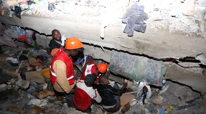 Hunt for survivors after 10 killed Hunt for survivors after 10 killed