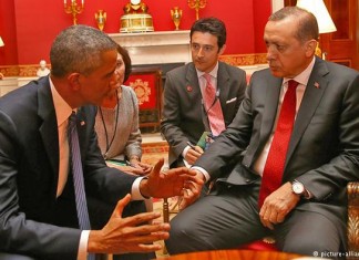 Obama tells Erdogan US stands