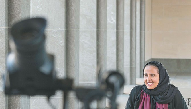 Sheikha Mayassa hopes to turn Qatar Artists welcome in Qatar, but no insults please - Sheikha Mayassa hopes to turn Qatar