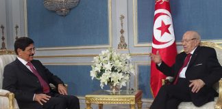 Tunisian President Meets HE Dr. Al-Kuwari