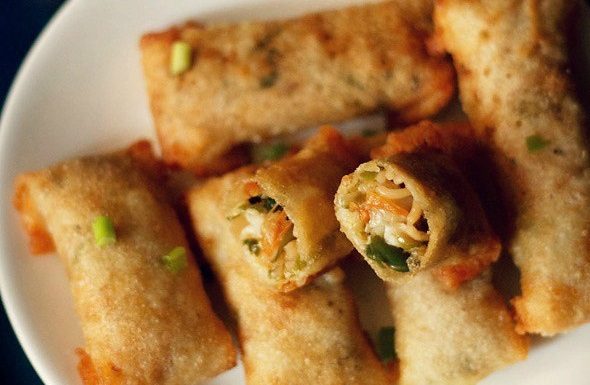 Vegetable Spring Rolls Recipe Vegetable Spring Rolls Recipe