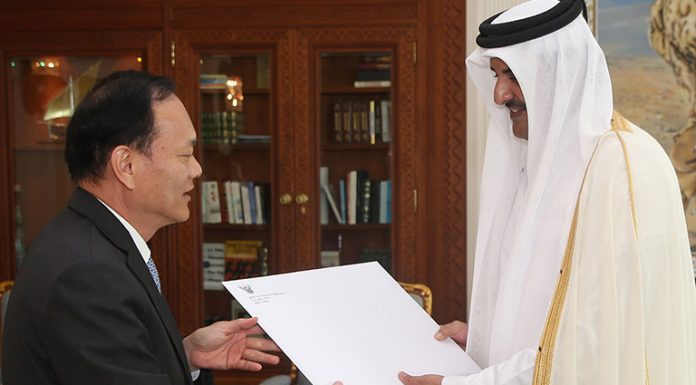 Emir Receives Credentials of New Ambassadors Emir Receives Credentials of New Ambassadors