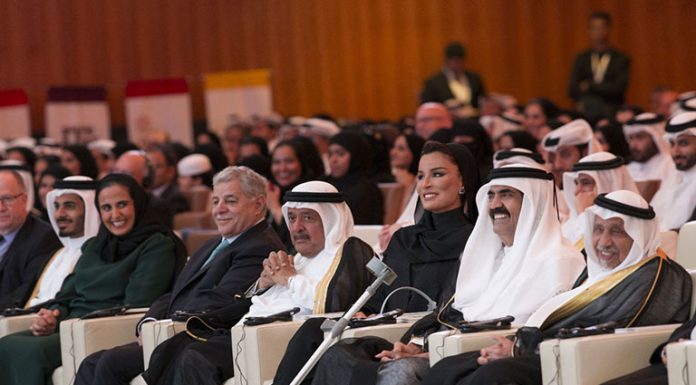 Father Emir Attends Commencement of Qatar Foundation Father Emir Attends Commencement of Qatar Foundation