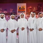 Mr. Ahmed Al Mulla , CEO of Mall of Qatar, (middle) attending KidzMondo event