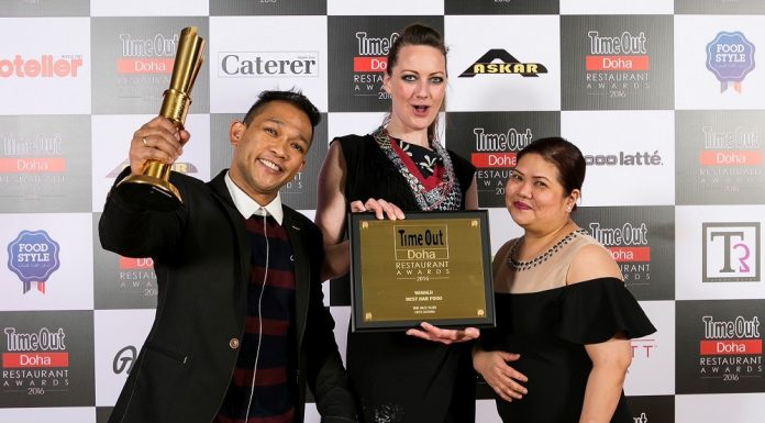 Oryx Rotana wins another dining award Oryx Rotana wins another dining award