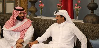 Emir Meets Saudi Deputy Crown Prince