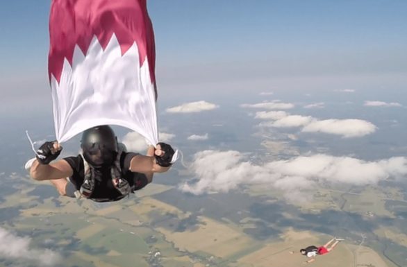 Qatar’s first skydiving center