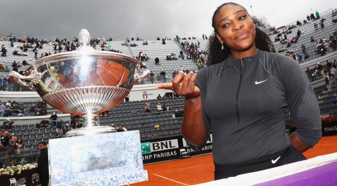 Serena Williams sets up all-American Rome final Serena Williams sets up all-American Rome final