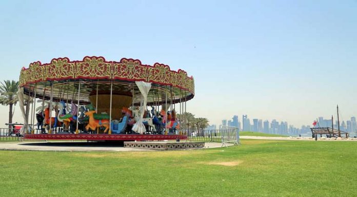 Carousel Designed by Iraqi Artist Dia Azzawi Carousel Designed by Iraqi Artist Dia Azzawi